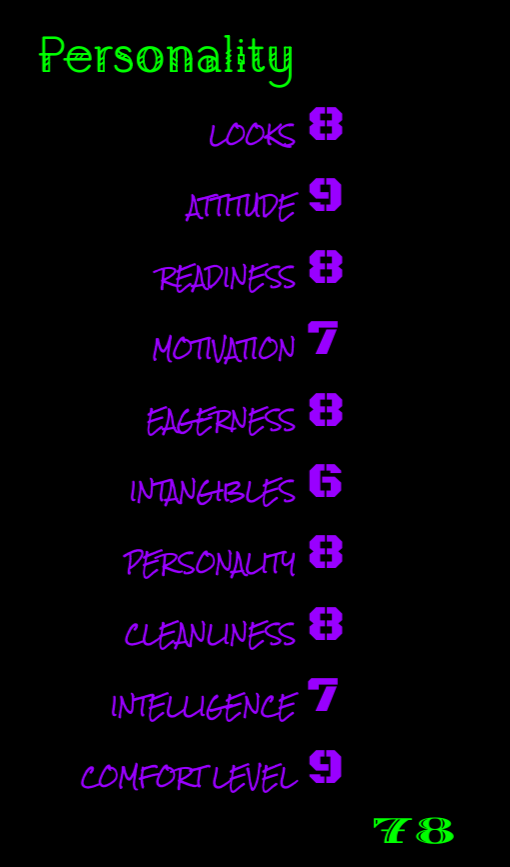 Tasha Ratings 3